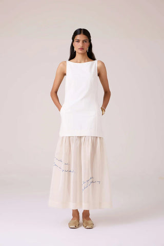 Astra White Embroidered Maxi Dress - Maison OrientThe Summer HouseMaison OrientDresses