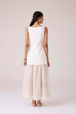 Astra White Embroidered Maxi Dress - Maison OrientThe Summer HouseMaison OrientDresses