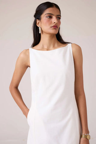 Astra White Embroidered Maxi Dress - Maison OrientThe Summer HouseMaison OrientDresses
