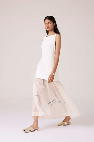 Astra White Embroidered Maxi Dress - Maison OrientThe Summer HouseMaison OrientDresses