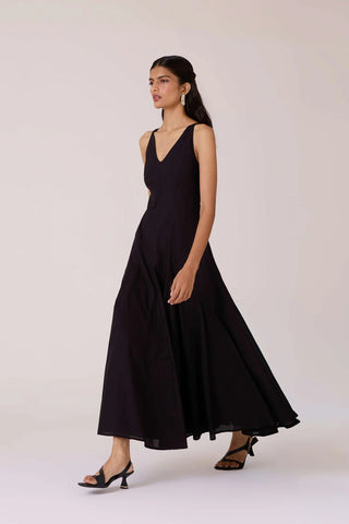 Aurora Black Panelled Dress - Maison OrientThe Summer HouseMaison OrientDresses