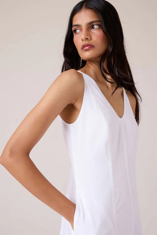 Aurora White Panelled Dress - Maison OrientThe Summer HouseMaison OrientDresses