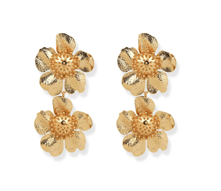 Aurora Wild Rose Drop Earrings - Maison OrientNinonMaison OrientJewelry