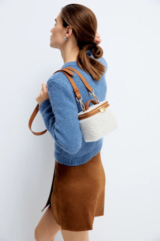 Betty Mini Fur Beige - Maison OrientMavenMaison OrientHandbags