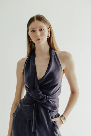 BEXI %100 Vegan Silk Top - Maison OrientCOMETESMaison OrientClothing