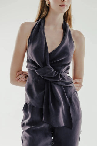 BEXI %100 Vegan Silk Top - Maison OrientCOMETESMaison OrientClothing