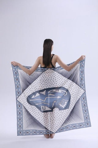 Bodhi Blue Pareo - Maison OrientWEMAVEMaison OrientScarves