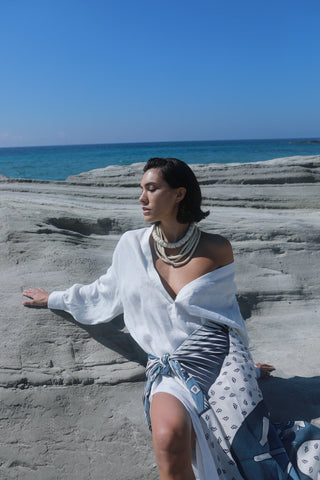 Bodhi Blue Pareo - Maison OrientWEMAVEMaison OrientScarves