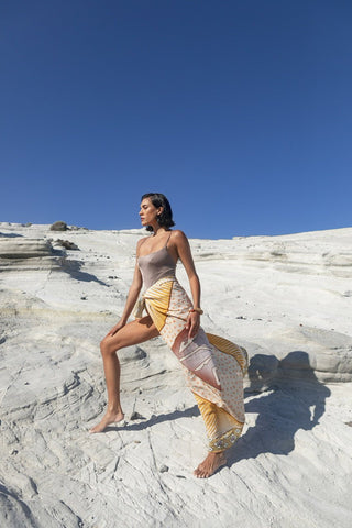 Bodhi Yellow Pareo - Maison OrientWEMAVEMaison OrientScarves