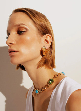 Bougainvillea Earrings - Maison OrientNinonMaison OrientJewelry