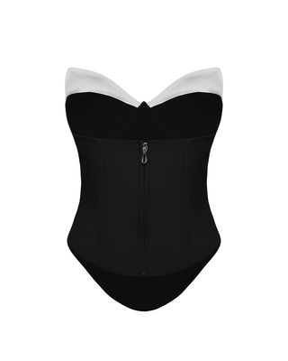 B&W Corset - Maison OrientDaloodMaison OrientClothing