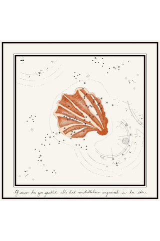 Cancer Printed Satin Scarf - Maison OrientThe Summer HouseMaison OrientScarves