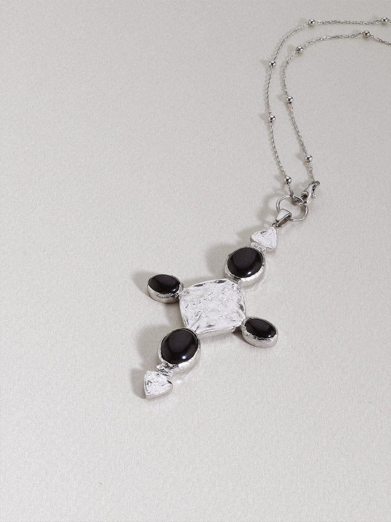 CARYA SILVER NECKLACE - Maison OrientBodhitaMaison OrientJewelry