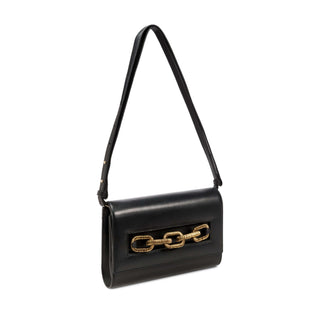 Catena black leather day-to-night bag - Maison OrientSerena UziyelMaison OrientClutch