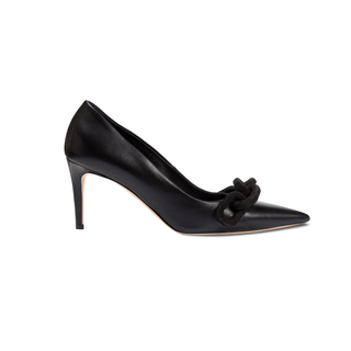 Catena black leather high-heel pump - Maison OrientSerena UziyelMaison OrientPump