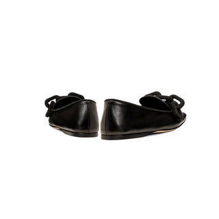 Catena black leather moccasin - Maison OrientSerena UziyelMaison OrientMoccasin