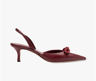 Catena Burgundy Slingback Mule Pump - Maison OrientSerena UziyelMaison OrientShoes