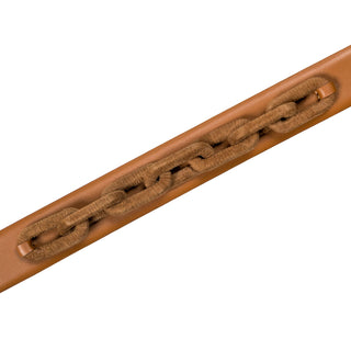 Catena camello leather belt with adjustable buckle