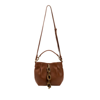 Catena camello leather small shoulder pouch - Maison OrientSerena UziyelMaison OrientShoulder Bag