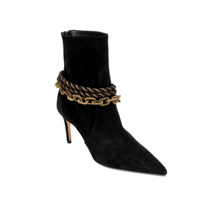 Catena Notte black suede ankle boot - Maison OrientSerena UziyelMaison OrientAnkle Boot