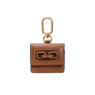 Catena Notte camello AirPods case, front view