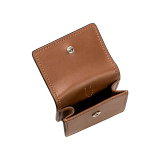 Catena Notte camello AirPods case shown open