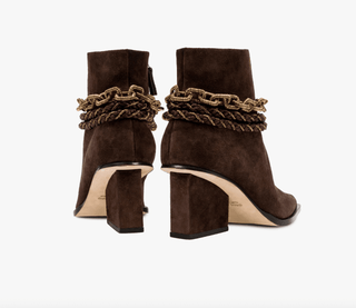 Catena Notte Dark Brown Cowboy Boot - Maison OrientSerena UziyelMaison OrientShoes