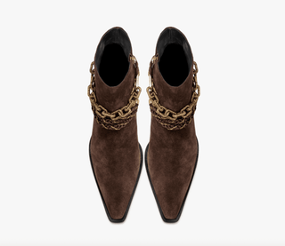 Catena Notte Dark Brown Cowboy Boot - Maison OrientSerena UziyelMaison OrientShoes