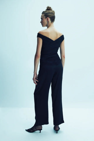 Cheri Jersey Blouse in Black - Maison OrientNazli CerenMaison OrientClothing