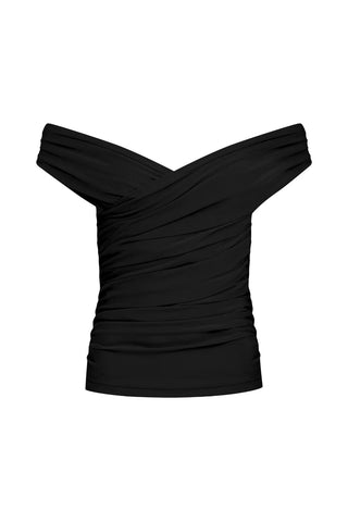 Cheri Jersey Blouse in Black - Maison OrientNazli CerenMaison OrientClothing
