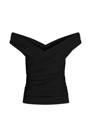 Cheri Jersey Blouse in Black - Maison OrientNazli CerenMaison OrientClothing