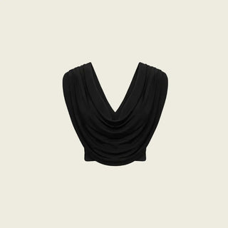 Chiffon Dupatta Draped Top - Maison OrientSZABO SIHAGMaison OrientShirts & Tops
