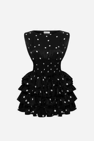 COCO DRESS / BLACK POLKA DOT - Maison OrientNAIAMaison OrientClothing