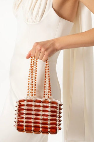 Cognac Esme Mini Bag - Maison Orient0711Maison OrientHandbags