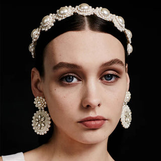 Cream Flower Drop Pearl - Maison OrientPinar OzevlatMaison OrientJewelry