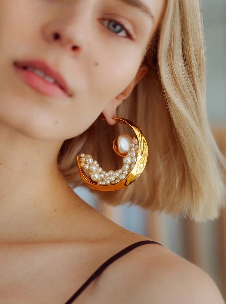 Crest Hoops - Maison OrientMISHOMaison OrientJewelry