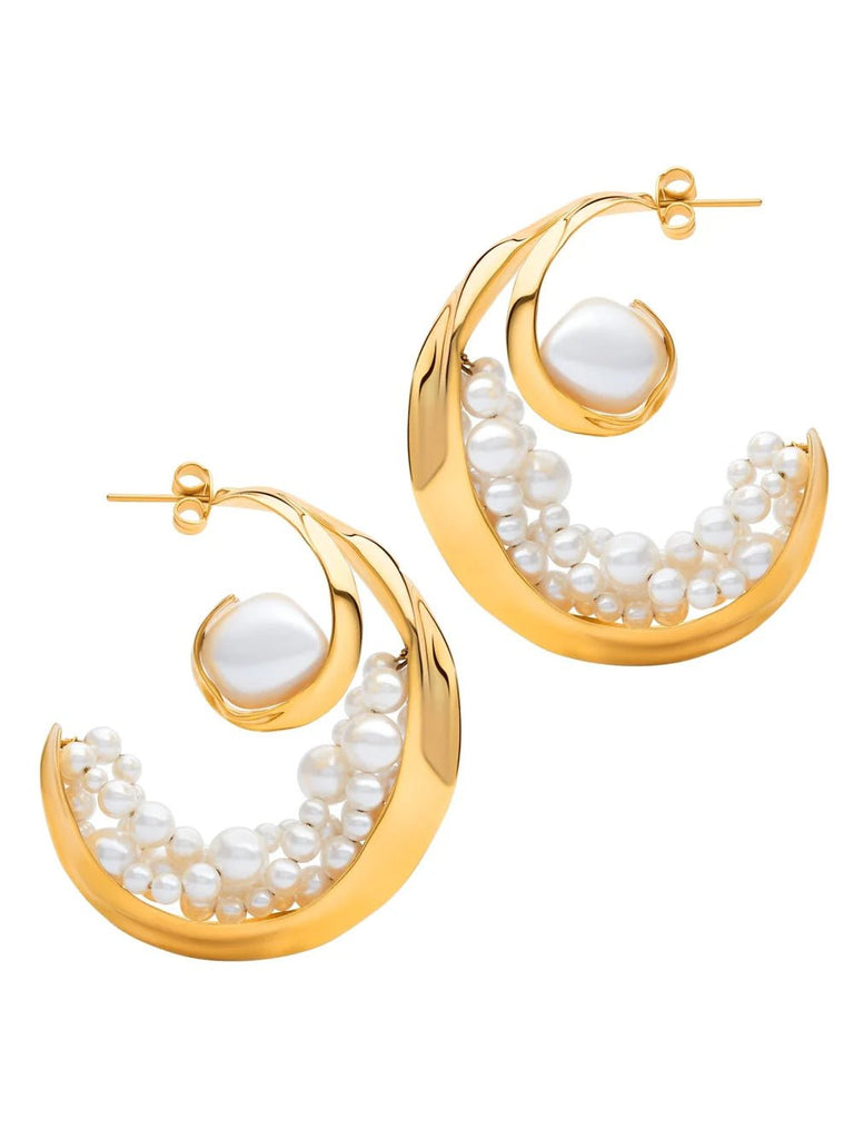 Crest Hoops - Maison OrientMISHOMaison OrientJewelry