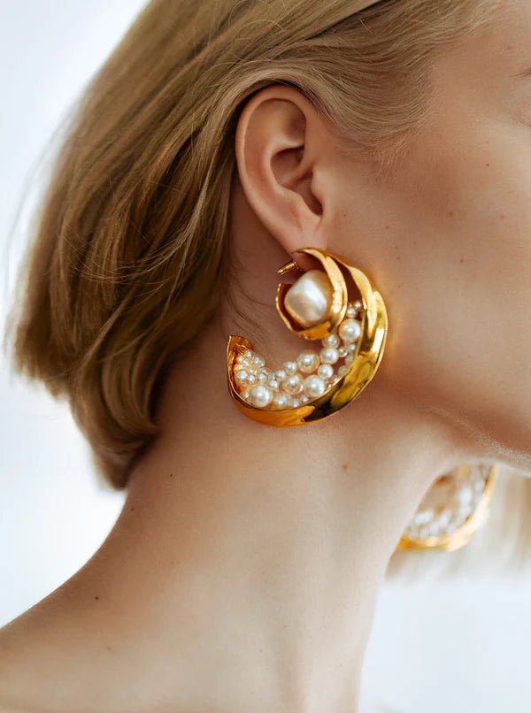 Crest Hoops - Maison OrientMISHOMaison OrientJewelry