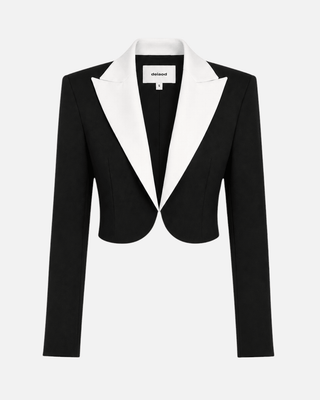 Cropped Black & White Blazer - Maison OrientDaloodMaison OrientJacket