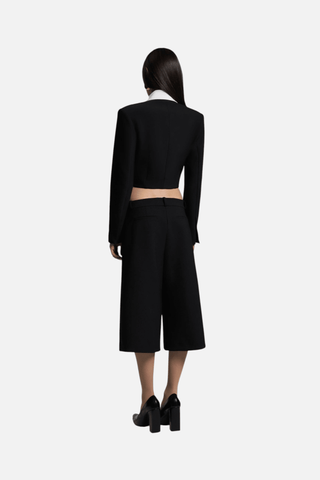 Cropped Black & White Blazer - Maison OrientDaloodMaison OrientJacket