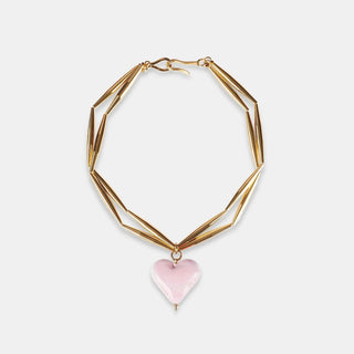 Cuore Duo Necklace - Pink Bubble - Maison OrientTohum DesignMaison OrientJewelry
