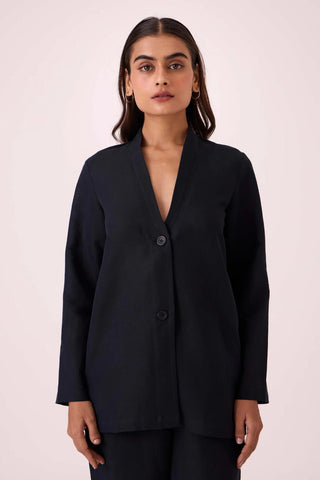 Darcy Black Linen Jacket - Maison OrientThe Summer HouseMaison OrientJackets