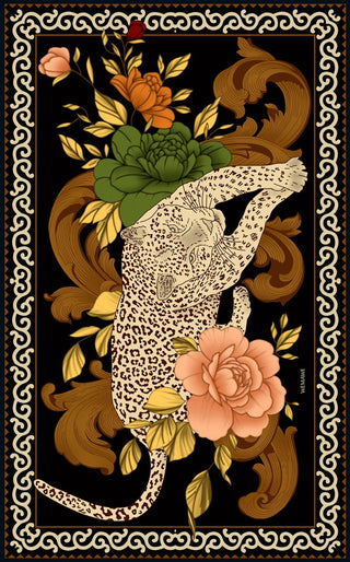 Demeter Black Sarong - Maison OrientWEMAVEMaison OrientScarves