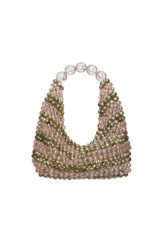 Dusty Rose&Khaki Handbag - Maison Orient0711Maison OrientHandbags