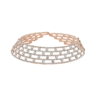 ECHO CHOKER ROSE GOLD AND WHITE - Maison OrientTALITAMaison OrientJewelry
