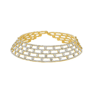 ECHO CHOKER YELLOW GOLD AND WHITE - Maison OrientTALITAMaison OrientJewelry