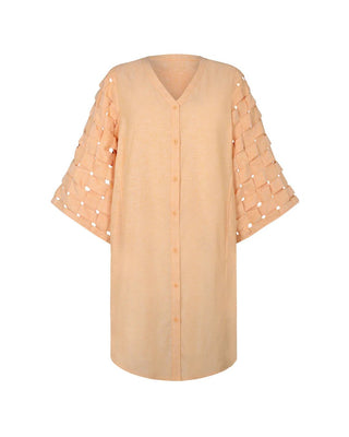 ELIAS DRESS ORANGE - Maison OrientVEPLENMaison OrientClothing