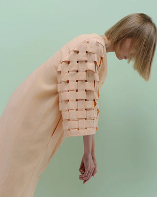 ELIAS DRESS ORANGE - Maison OrientVEPLENMaison OrientClothing