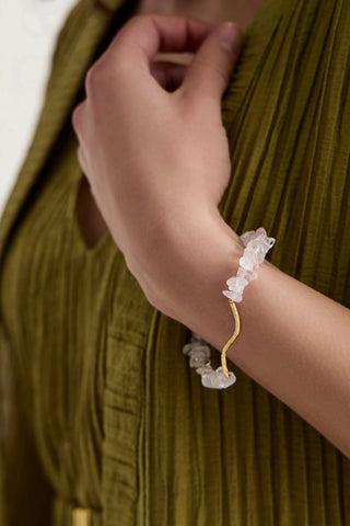 ÉNA Bracelet with quartz - Maison OrientALARÁMaison OrientBracelet
