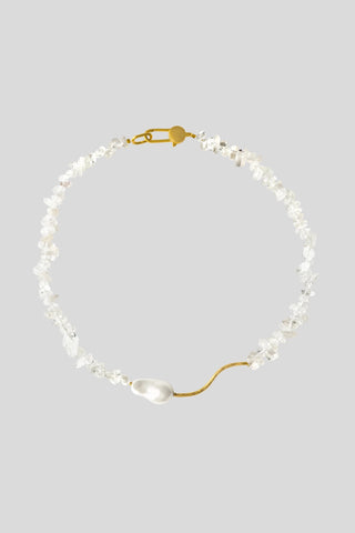 ÉNA Necklace with quartz - Maison OrientALARÁMaison OrientNecklace